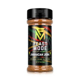 Jamaican Jerk | Feast Mode Flavors | Low Sodium | No MSG | Gluten Free | Meal Prep Seasoning | Healthy | Great on chicken, pork, beef, fish