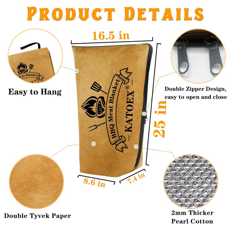 BBQ Blanket for Resting Meat, BBQ Brisket Blanket Meat Resting
