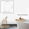 10-Sheet Hexagon Peel and Stick Kitchen Backsplash Tiles,Honeycomb Waterproof Self-Adhesive