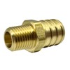 GRIDTECH (2 Pack) Brass 3/4” PEX to 1/4” NPT Male