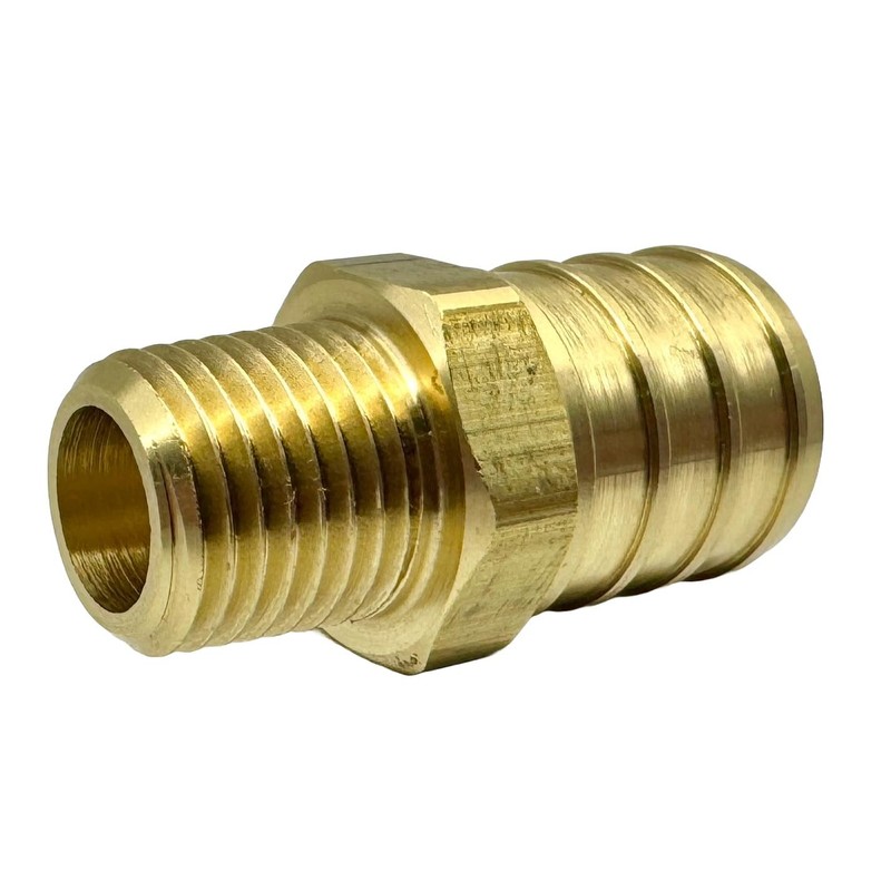 GRIDTECH (2 Pack) Brass 3/4” PEX to 1/4” NPT Male