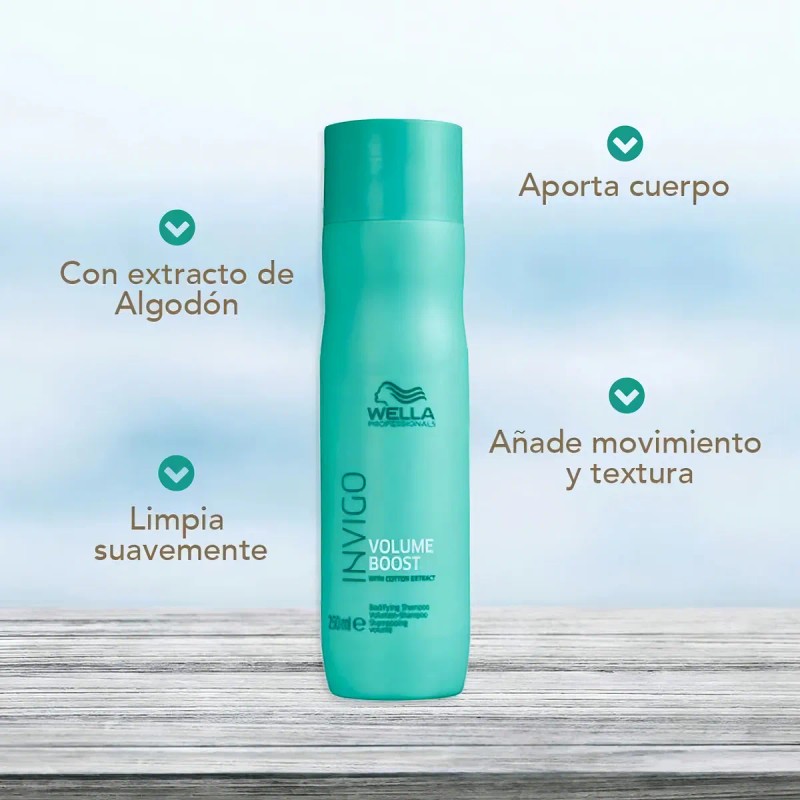 Shampoo Wella Volume Boost 250 Extra Volumen