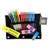Math Pencil Bag Kit – Mechanical Pencils, Protractor, Pens, Highlighters,