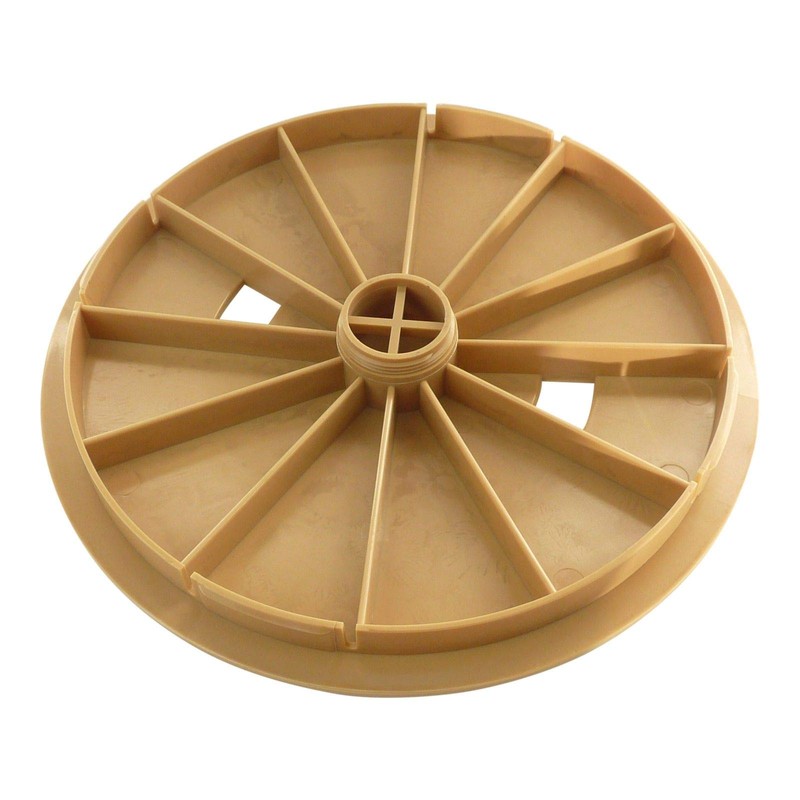 Waterco Skimmer Deck Lid Cover Brown - S75 Nally Fulflo