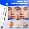 Professional Blackhead Remover Pimple Popper Tools Kit, Pore Prep Scraper,