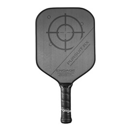 Engage Pickleball Pursuit RX Pickleball Paddle - Graphite Pickleball Paddle with Black Core - USAPA Approved - Made in USA (1/2" for Power, Lite (7.5-7.8oz))