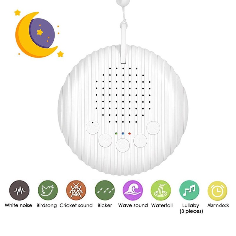 White Noise Machine USB Rechargeable Baby Sleep Sound Machine Baby