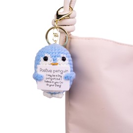 Mwmoeen Positive Potato Pocket Hug, Lustige Positive Kartoffel, Handgestrickte Kartoffelpuppe aus Wolle Motivationsgeschenke, Beste Freundin Geschenke für Freundin Kleine Geschenke für Frauen(L14)