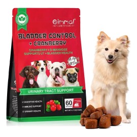 60 Suplementos Perros Salud Urinaria Control Vejiga Canina