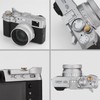 Metal Thumb Grip Up for Fuji X100VI Fujinon X100V Camera