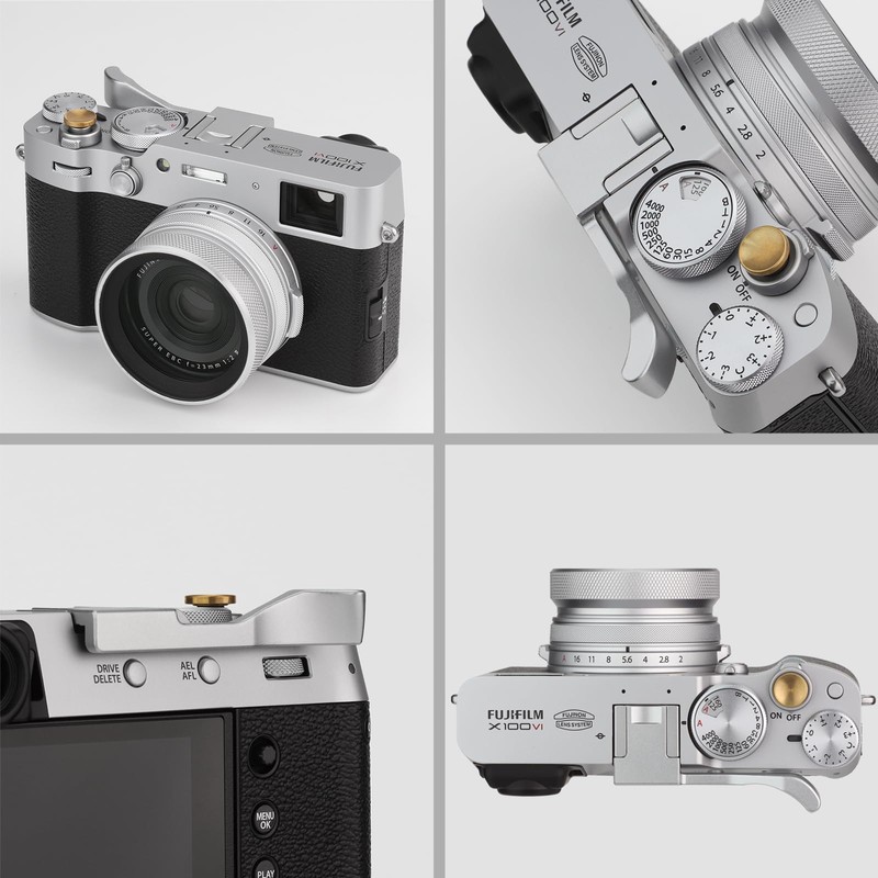 Metal Thumb Grip Up for Fuji X100VI Fujinon X100V Camera