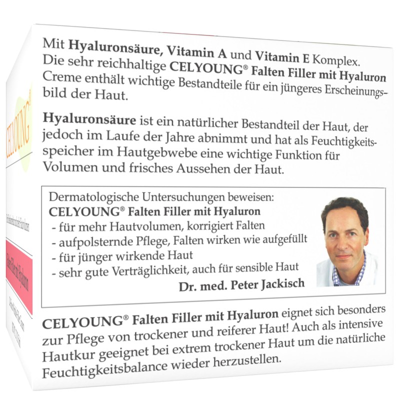 Krepha Celyoung Wrinkle Filler with Hyaluron, 50 ml