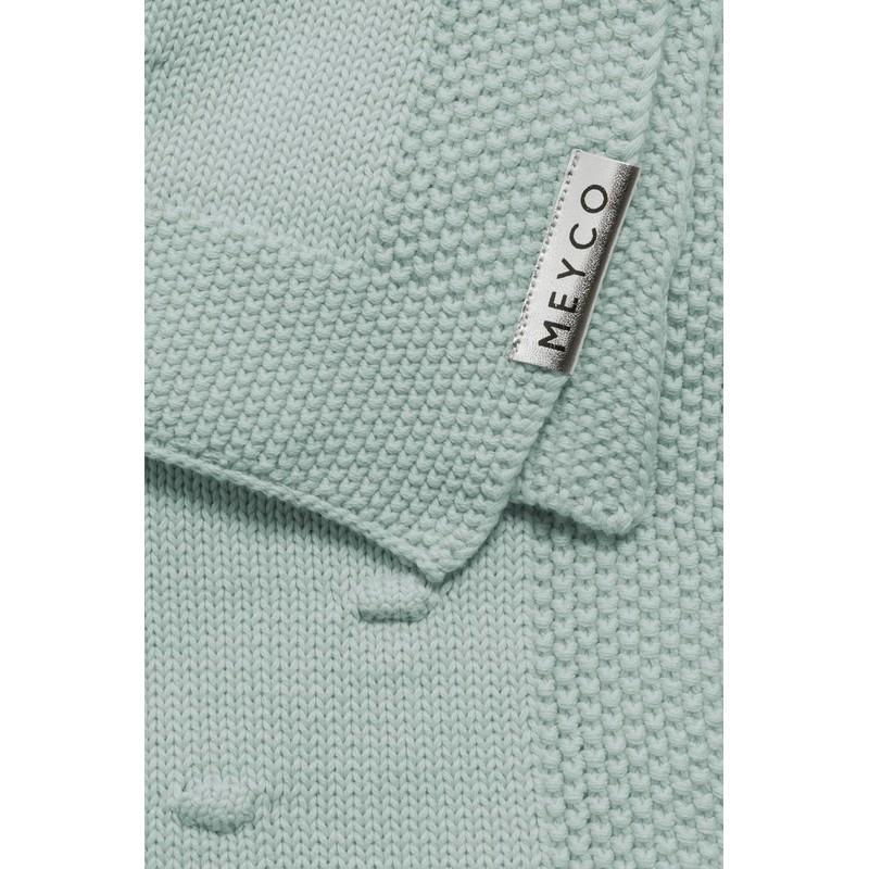 Meyco 2733053 Baby Blanket Knitted with Knot 75 x 100