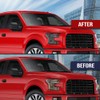 CHEDA Headlights Headlamps Cover Replacement Compatible with 2015 2016 2017