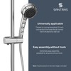 SANTRAS® Shower Hose Premium Chrome 1.60 m Made in Germany