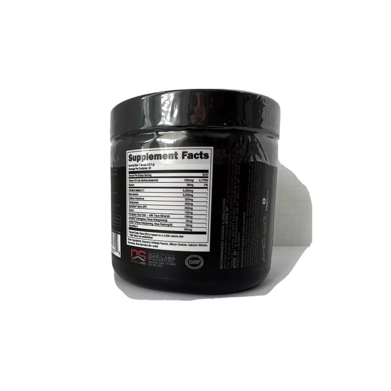 DAS LABS Woke AF Merica Rocket Pop Nootropic Pre Workout