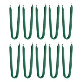 sourcing map 10Pcs IC Chip Extractor IC U Shape Puller Stainless Steel with Insulated Vinyl Grip Motherboard Circuit Board Component Puller Chip Extractor for PCB Removal Tool, Green