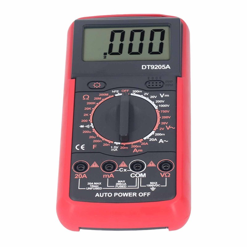 Digital Multimeter Electrical Voltage Tester Set High Accuracy Multifunctional Multi