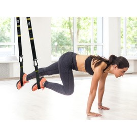 Double Circle Leg Straps - Engage Your Lower Body in Abdominal Training and Core Workouts
