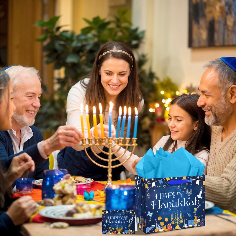TagreSpike Happy Hanukkah Gift Bag