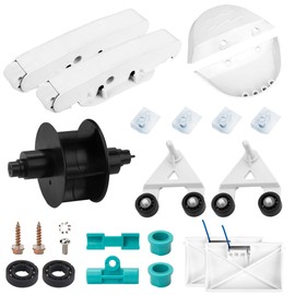 Pool Cleaner Pod Swing A-Frame with AXV417WHP Pod Swings,AXV604WHP Front and Rear Bezels,AXV434WHP Flaps,AXV414P Pod Shoes Fit for Hayward,Navigator,Arneson, Pool Vac Plus,Pool Vac Ultra Pool Cleaner