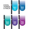 Chameleon Art Products, Chameleon 5-Pen, Cool Tones Set