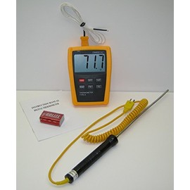 Digital Asphalt Thermometer with 8" Stainless Steel Probe TC-4