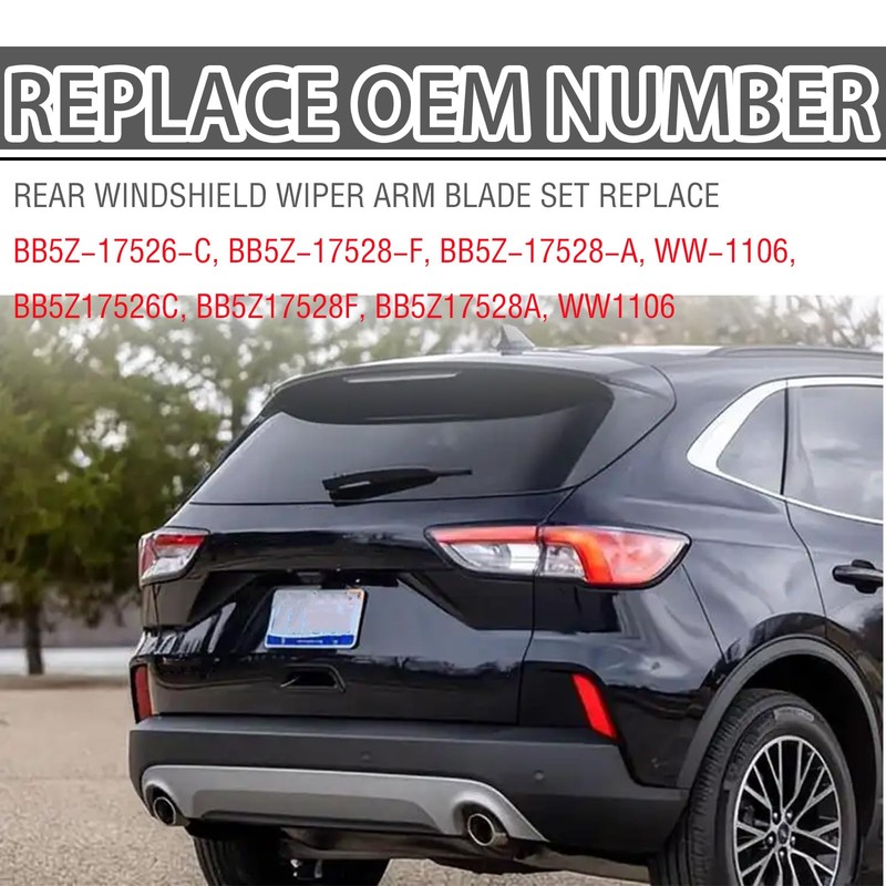 GolTHd Rear Windshield Wiper Arm Kit, Compatible with Ford Explorer