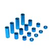 Eagle Model Mini 4WD AL 0.08 inch (2 mm) Spacer Set, Part Number: MINI4-S001-LBL