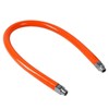 Huoyanshe-48" Mobile Gas Hose Safety Connector Kit with 2 Elbows,