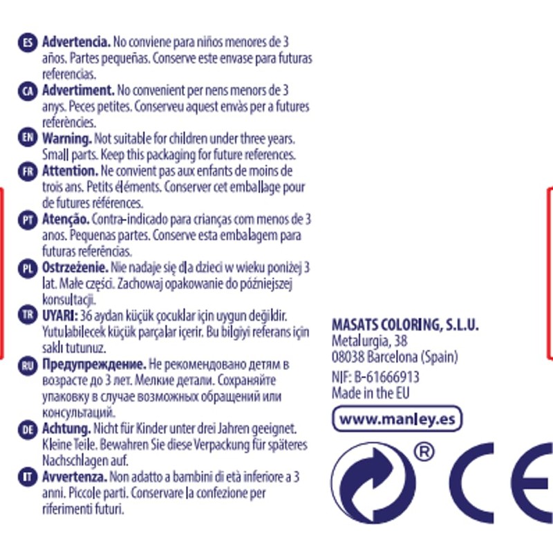 Manley 24 Wax Crayons – Pack of 12