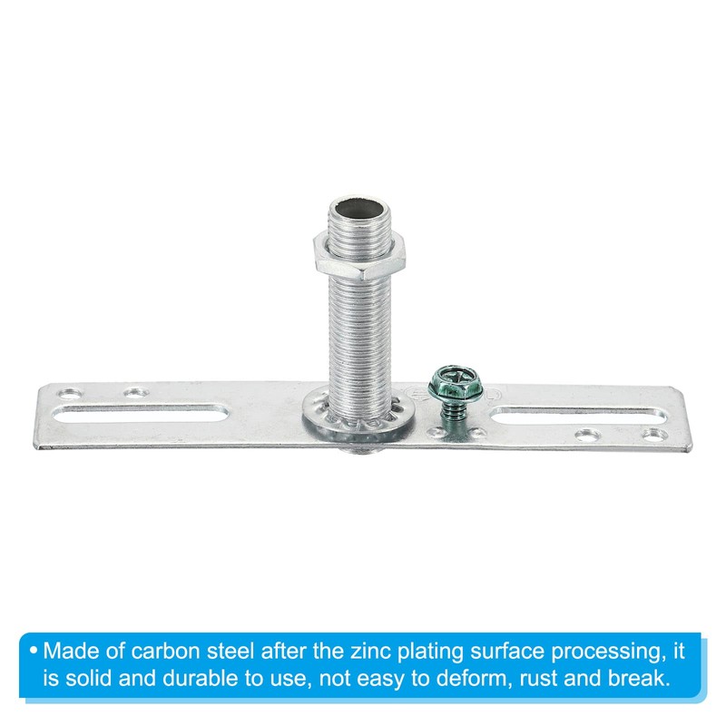 PATIKIL 4" Ceiling Light Plate Kit, 3 Pack Light Crossbar