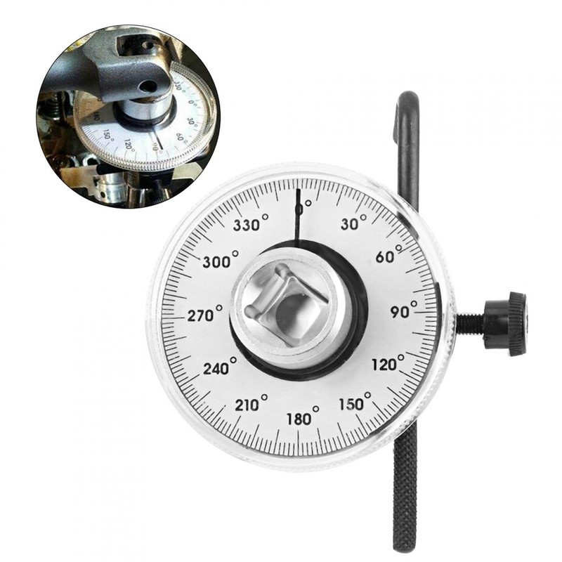 KIMISS 1/2 Inch Torque Wrench Angle Gauge Tool, Drive Torque