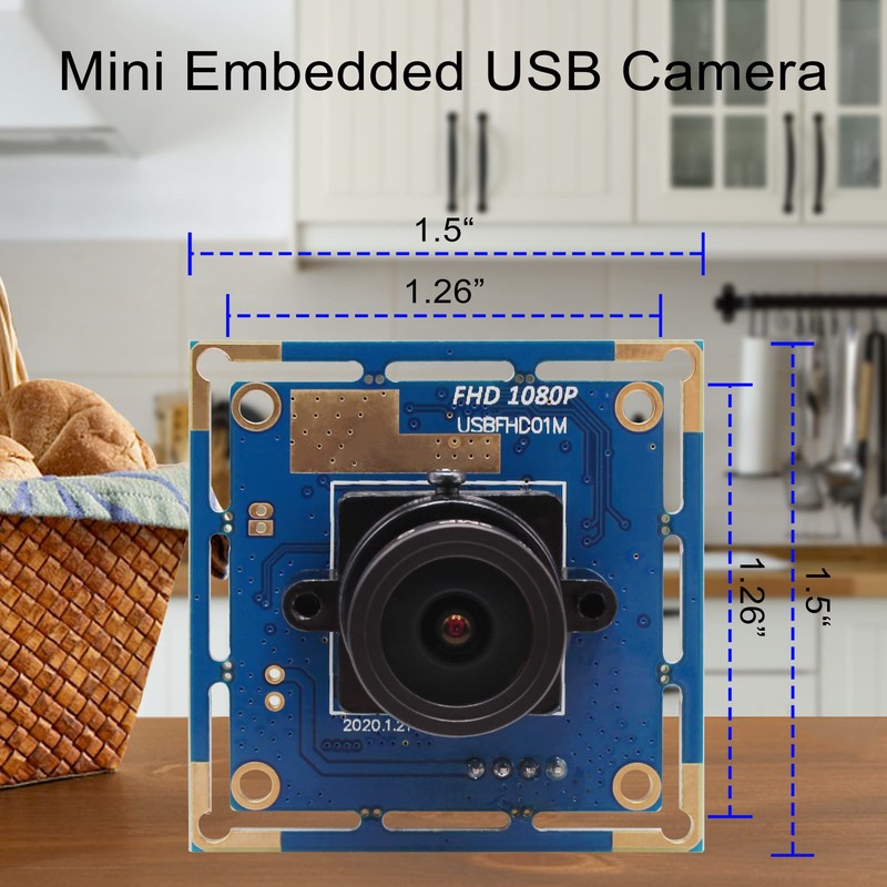 ELP 1080P Webcam Full HD OTG USB 2.0 Camera 100