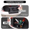 HAPPYHORSE Car Console Storage Box Organizer Tray Compatible with Fiat