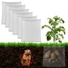 Yoption 6 Pack Plant Root Guard Baskets, Reusable Stainless Steel