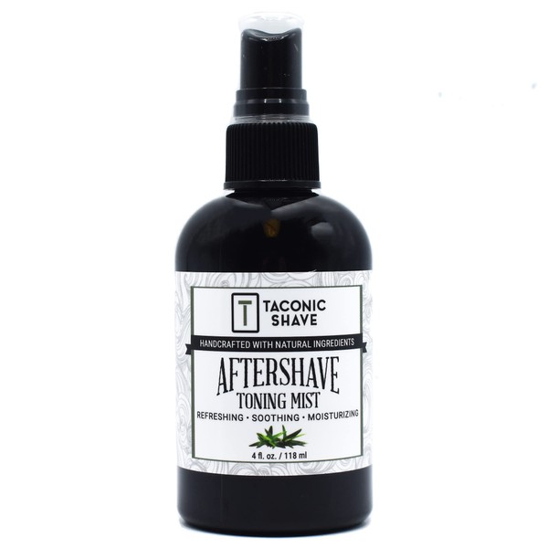 Taconic Shave's All Natural Aftershave and Toning Mist - Alcohol Free - Soothes and Calms Your Skin