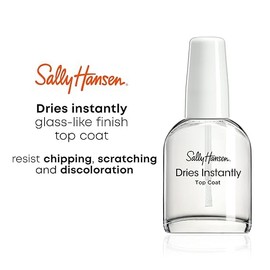 Sally Hansen Dries Instantly Top Coat for Women Nail Polish 0.45 oz