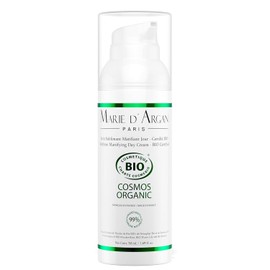 Tratamiento Matificante Día | Natural Orgánico Vegano Para Piel Mixta Unifica El Tono Controla Brillo Antiedad Con Polvo De Arroz Bambú Y Soja Hidratante Facial Skincare Hombre Mujer | Marie D'Argan