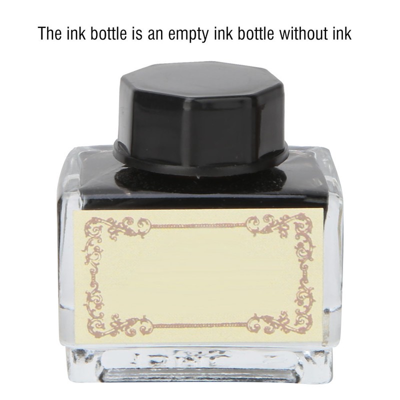 European Retro Stainless Steel Nibs Dip Writing Feather Pen Wax