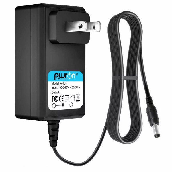 PwrON 12V AC DC Adapter Charger for Behringer HA400 MicroAmp
