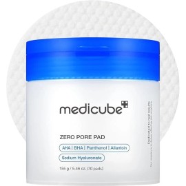 Medicube Zero Pore Pads 2.0 Dual-Textured Facial Toner Pads for Exfoliation