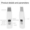 Rechargeable Ultrasonic Skin Scrubber Blackhead Removal Face Pore Cleaner Instrument