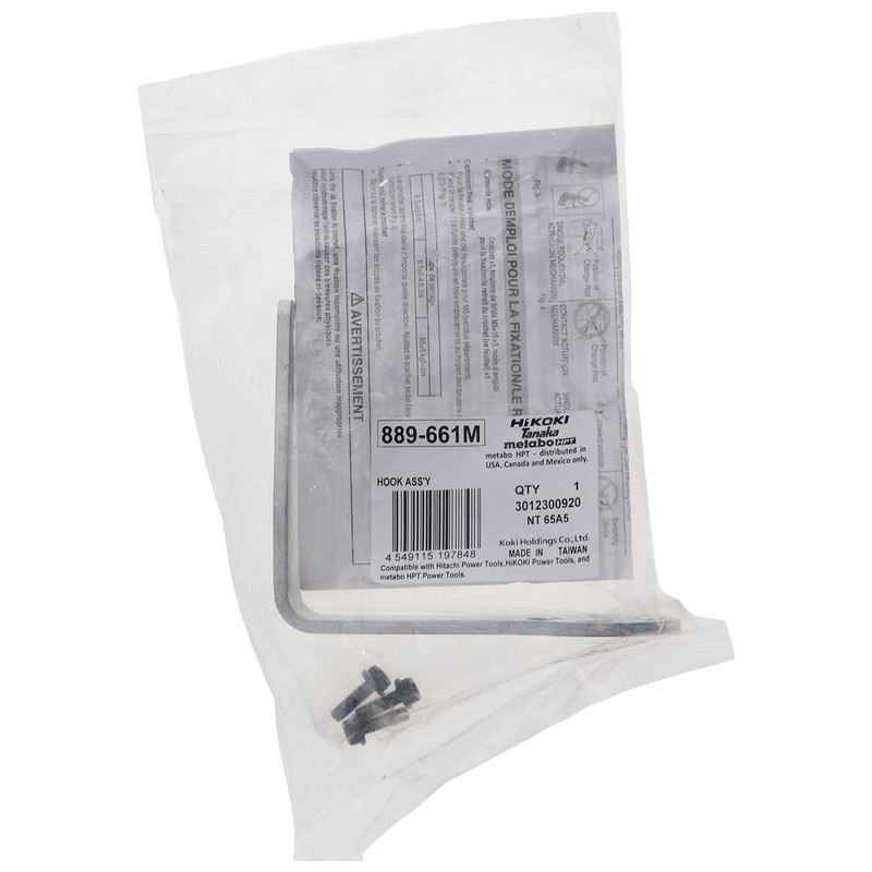 Metabo HPT Rafter Hook | High Grade Aluminum | Fits