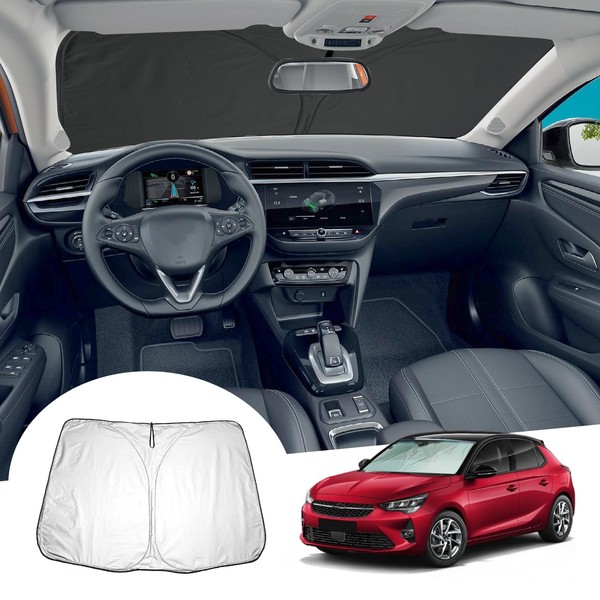 GAFAT Compatible with 2020-2024 Opel Corsa F Corsa-e Sun Protection