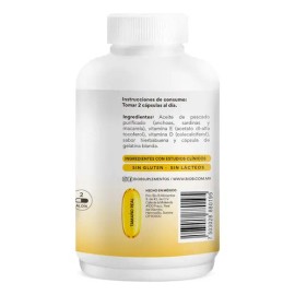 Bio B Omega 3 Plus | 873mg Epa Y 567mg Dha Sabor Hierbabuena