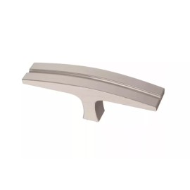 Liberty P43118C-SN 3" Curved Groove Knobble Cabinet Drawer Knob Satin Nickel