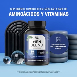 LIFE 360+ Men Blend Multivitamínico para Hombre con Creatina | 30 Cápsulas