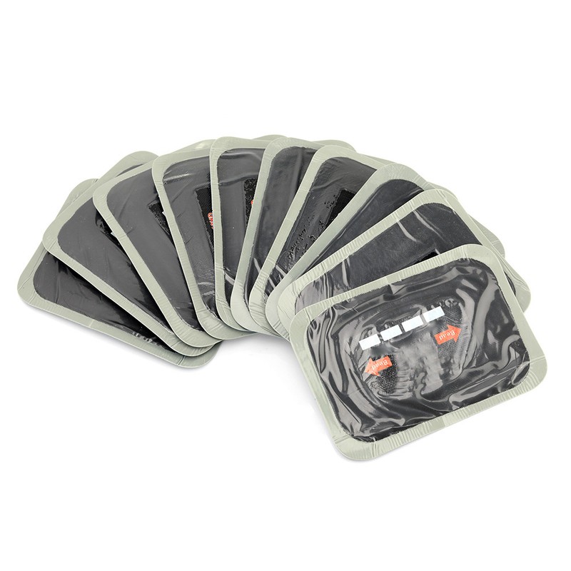10Pcs 80*120mm Car Natural Rubber Tire Tyre Puncture Repair Patch