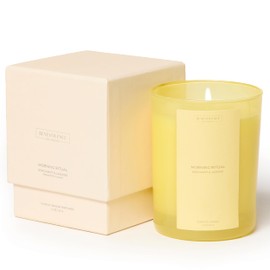Bergamot & Jasmine Scented Candle | 11oz, 60 Hour Burn | Natural Soy Wax, Cotton Wick | Soy Scented Candles for Home | Benevolence LA Sun-Kissed Collection - Morning Ritual